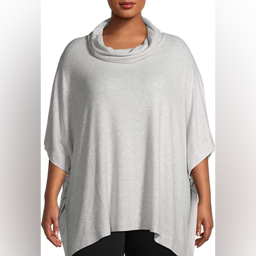 Tetra& Sky plus size super soft hacci poncho
